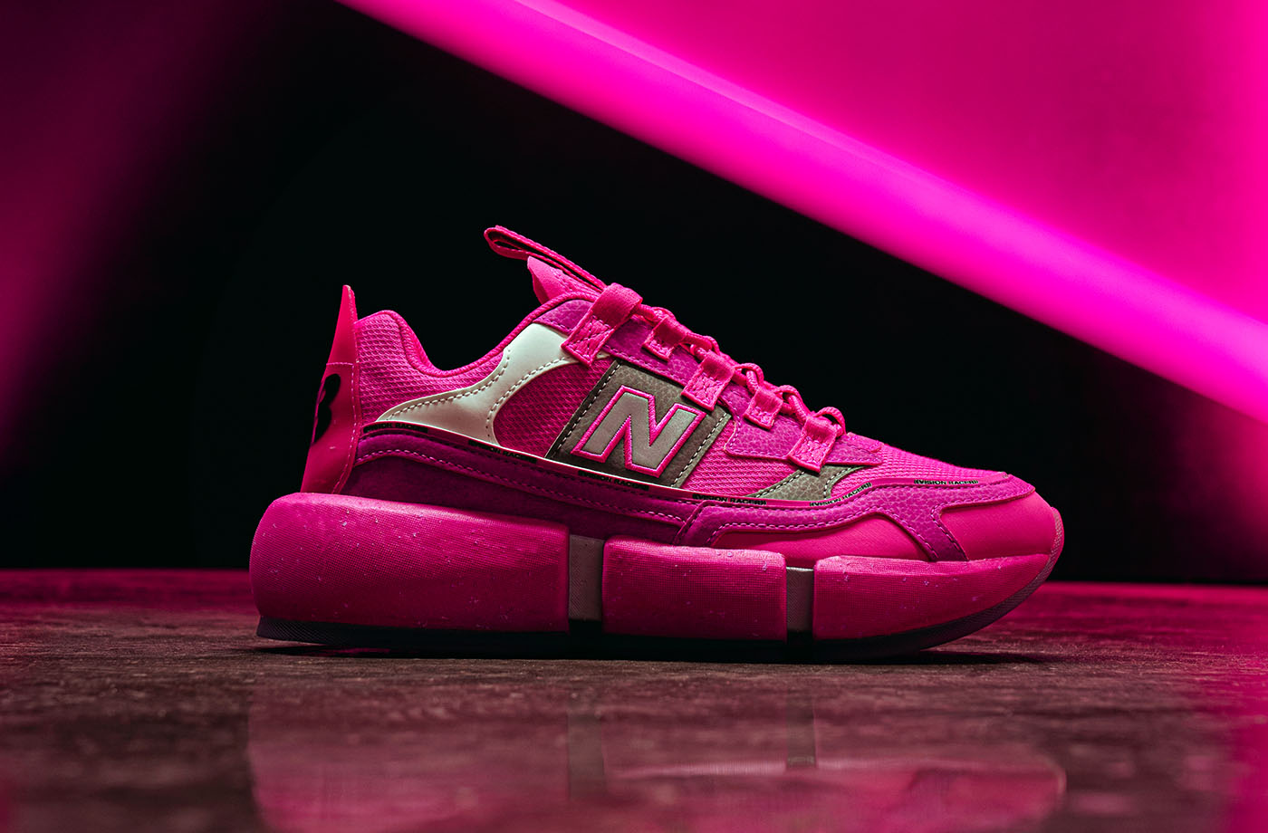 The Jaden Smith x New Balance Vision Racer “Pink” with Greenhouse 