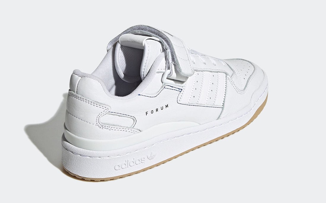 The adidas Forum Low Arrives in All-White with a Gum Bottom – SoleSavy
