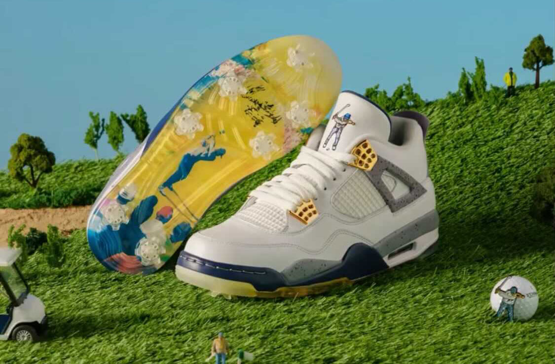 Jordan×EastsideGolf 4点セット Eastside Golf, Jordan Brand Hit the Links with Air Jordan 4 Golf