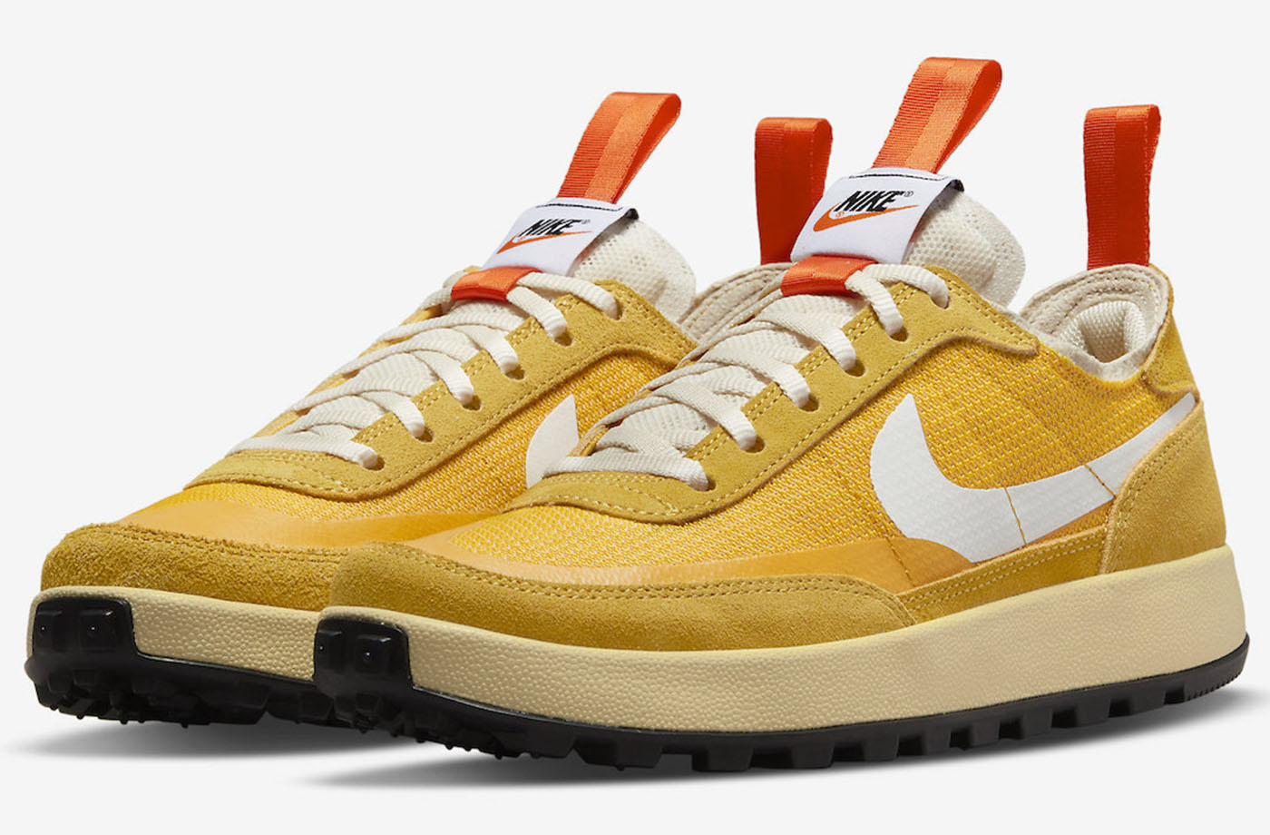 Tom Sachs x NikeCraft General Purpose Shoe “Dark Sulfur” Release 
