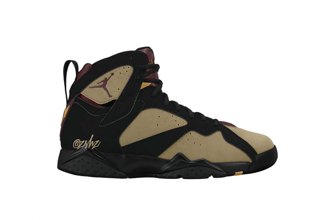 Air Jordan 7 “Black Olive” Rumored to Take Flight This Holiday Season ...