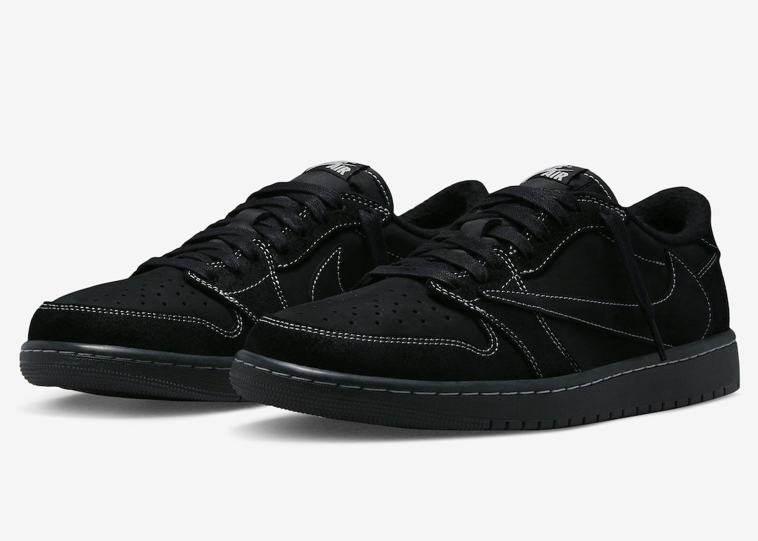 最後の断捨離！travis aj1 LOW black phantom Travis Scott x Air Jordan 1 Low “Black Phantom” Release Info