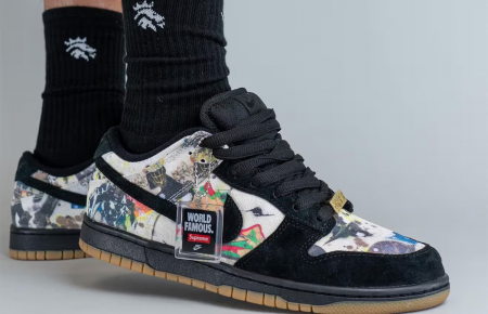 Supreme Nike SB Dunk Low Rammellzee