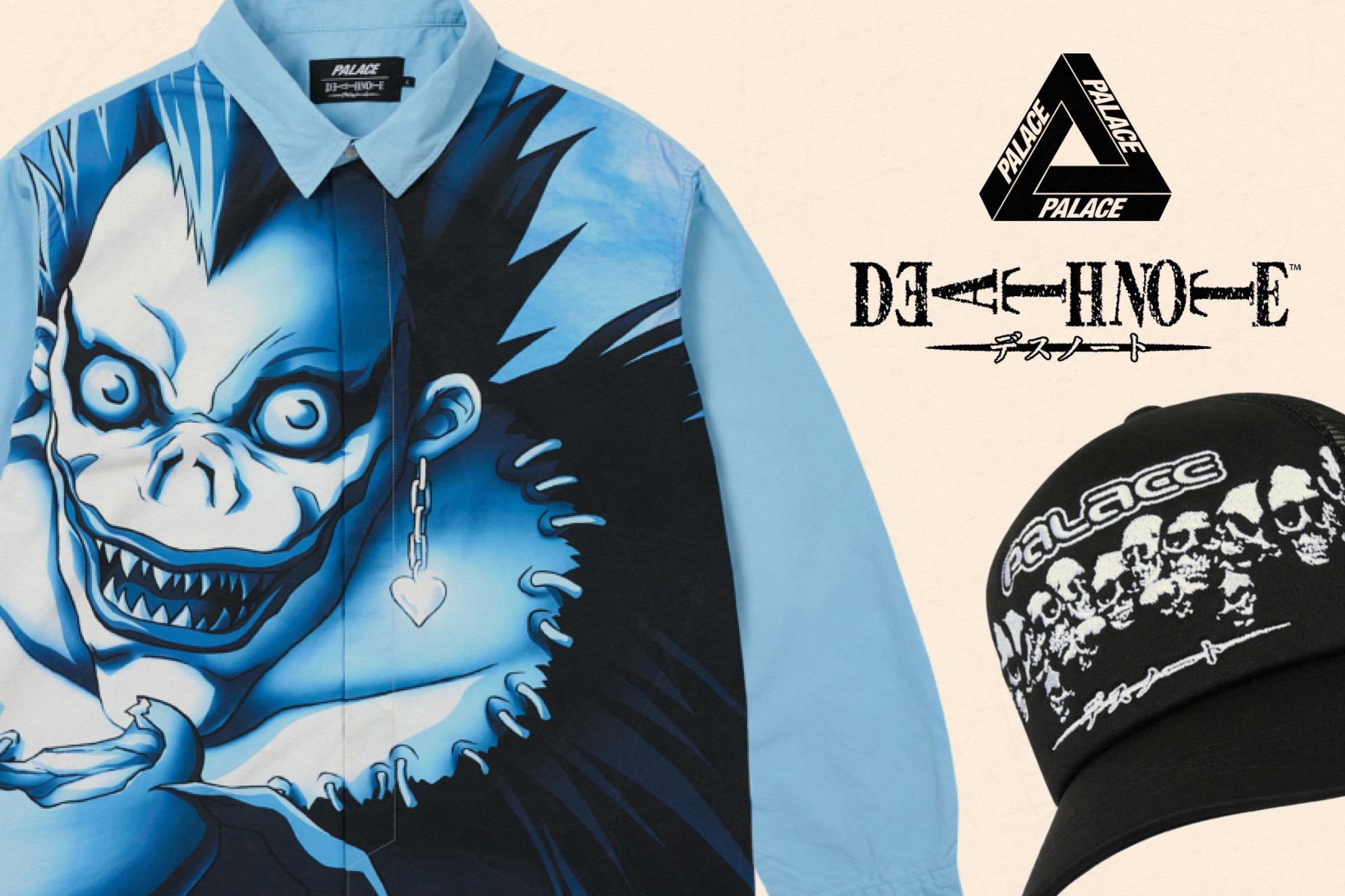 Palace Announces their Collaboration with Death Note – SoleSavy